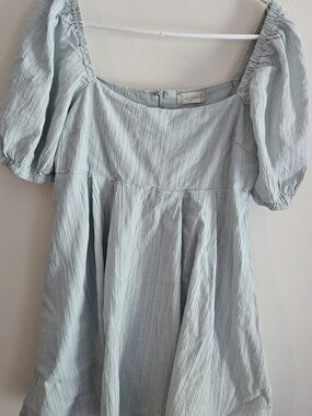 Altar'd State Light Green Summer Dress. Cottage, Fair, Fairy, Tea Time